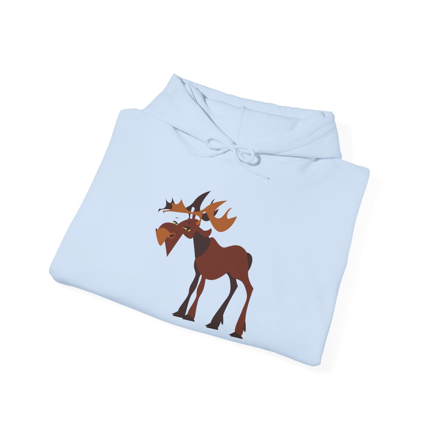 Cozy Moose Graphic Hoodie - Unisex Sweatshirt for Nature Lovers, Great for Gifts, Outdoor Adventures, and Fall Fashion