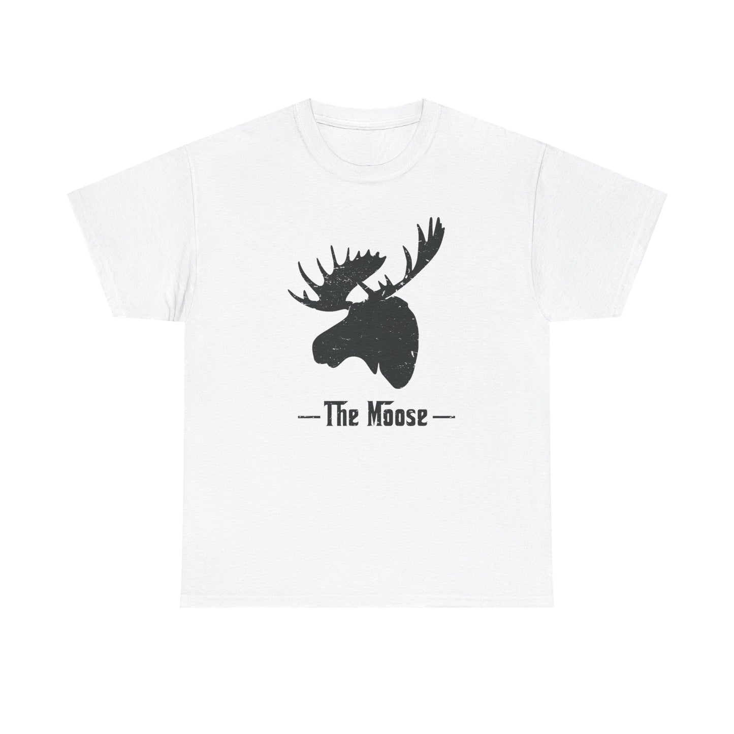 Moose Graphic Tee, Outdoor Adventure Shirt, Nature Lover Gift, Casual Wear, Animal Print T-Shirt