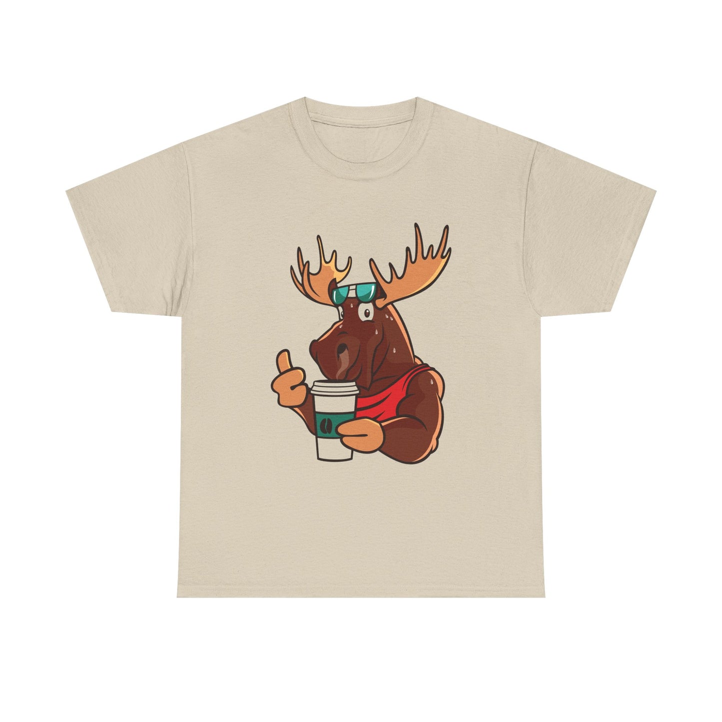 Moose Coffee Vibe Unisex T-shirt