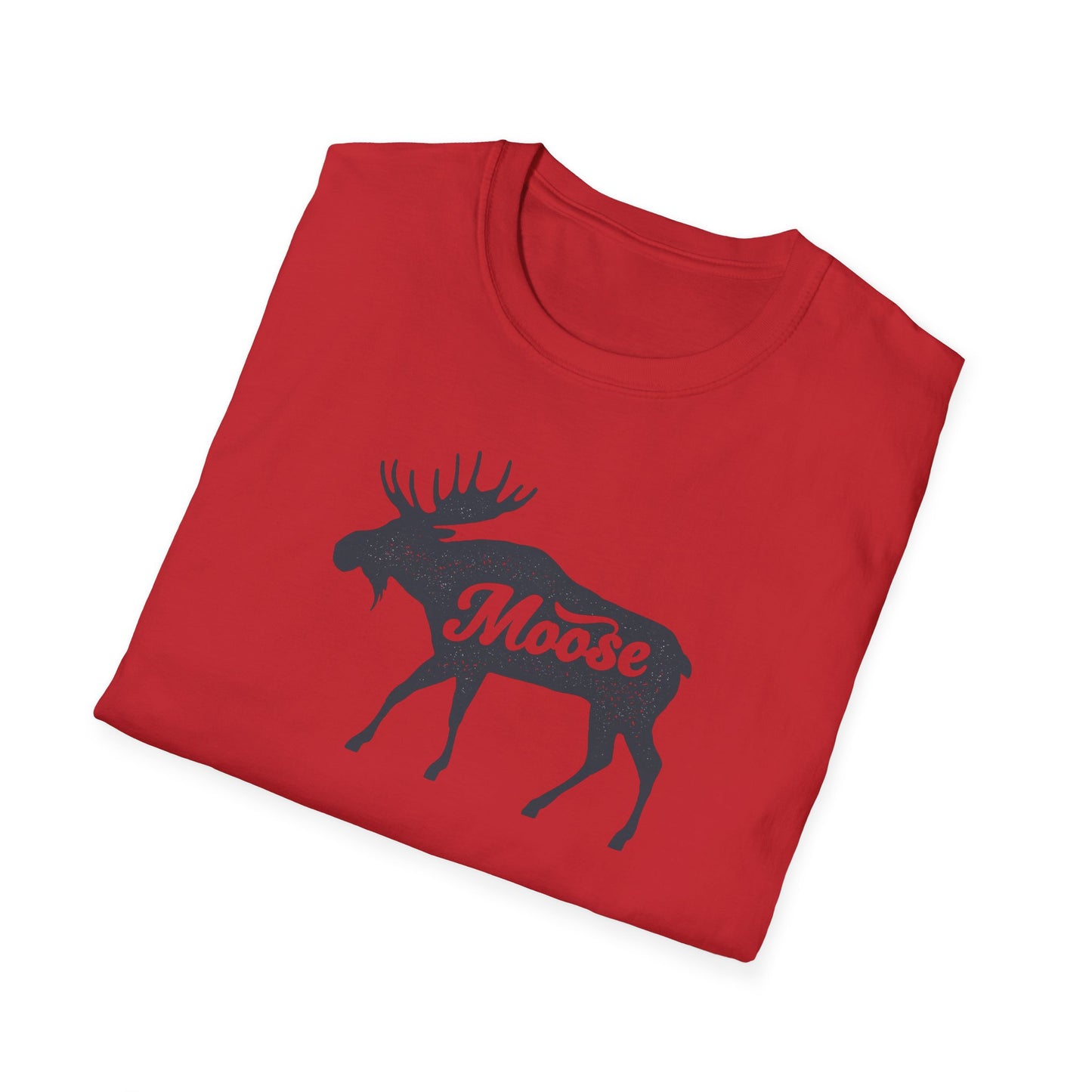 Moose Graphic Unisex T-Shirt | Nature Lover Tee, Outdoor Adventure Shirt, Wildlife Enthusiast Gift, Cabin Decor Apparel, Camping T-Shirt