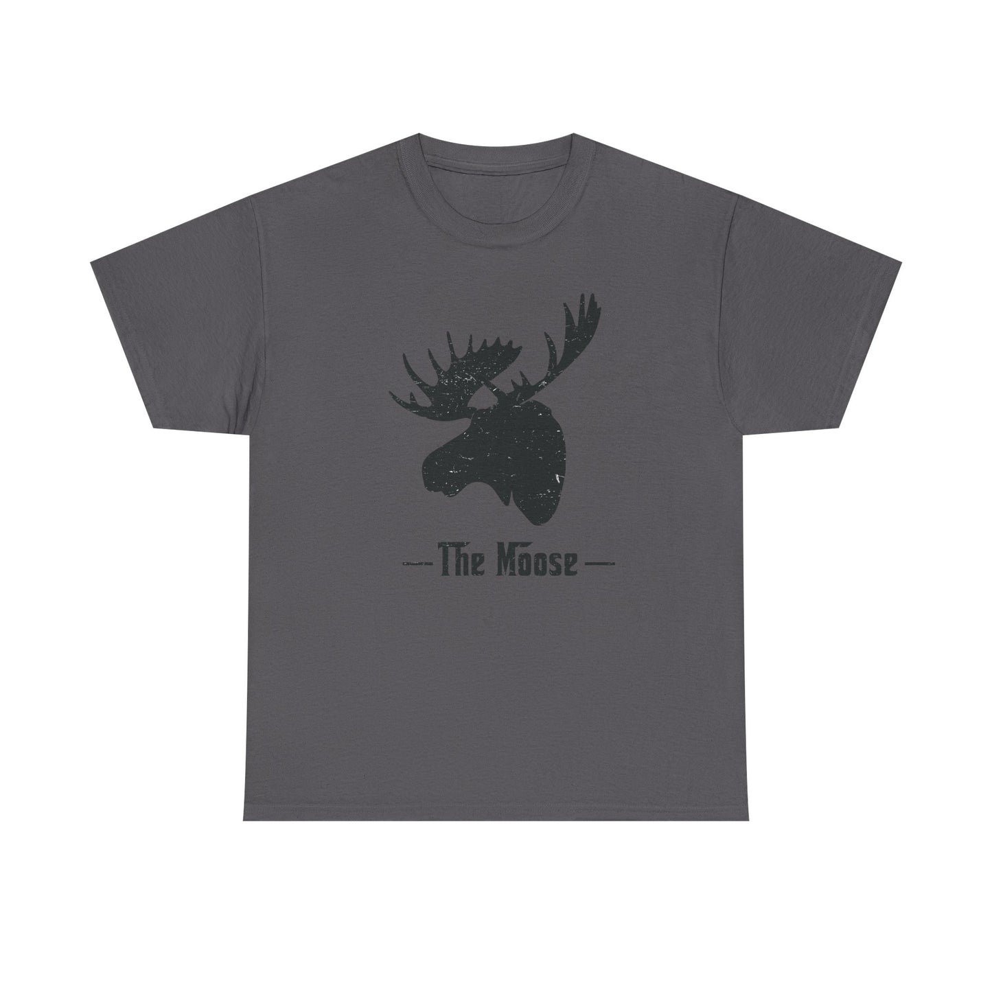 Moose Graphic Tee, Outdoor Adventure Shirt, Nature Lover Gift, Casual Wear, Animal Print T-Shirt