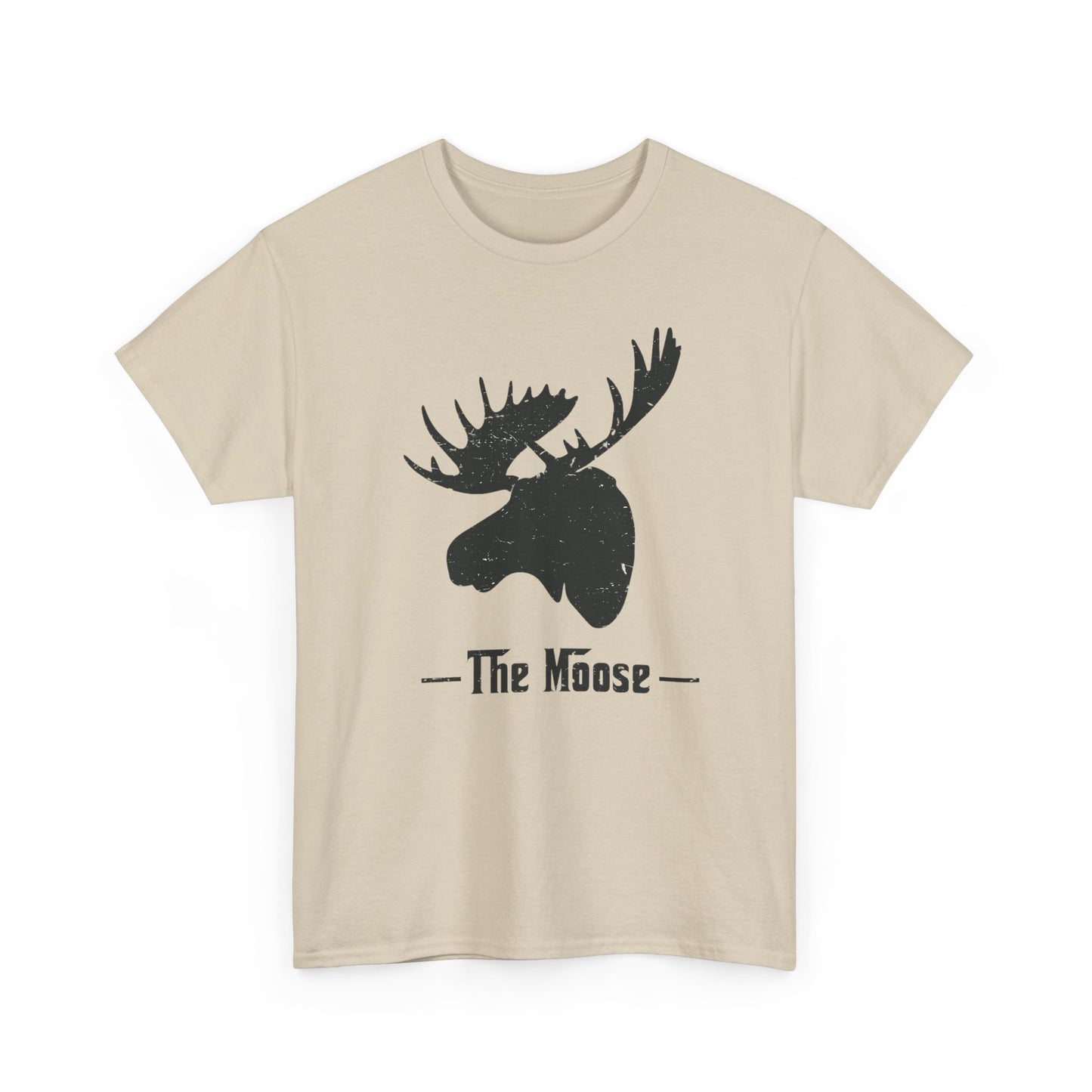 Moose Graphic Tee, Outdoor Adventure Shirt, Nature Lover Gift, Casual Wear, Animal Print T-Shirt