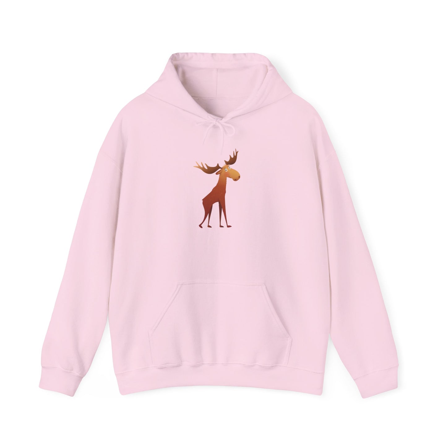 Moose Graphic Hoodie - Cozy Unisex Sweatshirt for Nature Lovers, Perfect Gift for Fall, Winter, Birthdays, Camping, Outdoor Adventures