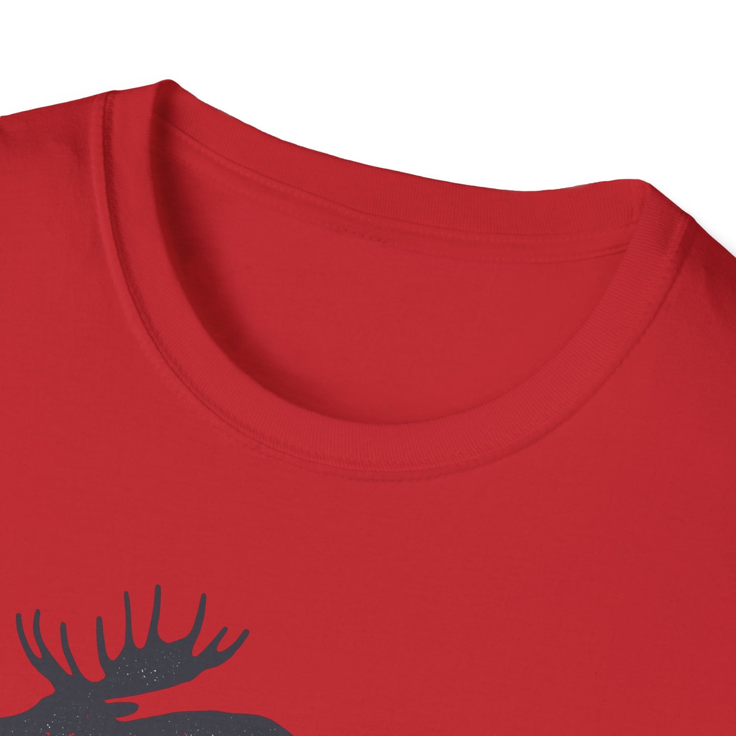 Moose Graphic Unisex T-Shirt | Nature Lover Tee, Outdoor Adventure Shirt, Wildlife Enthusiast Gift, Cabin Decor Apparel, Camping T-Shirt