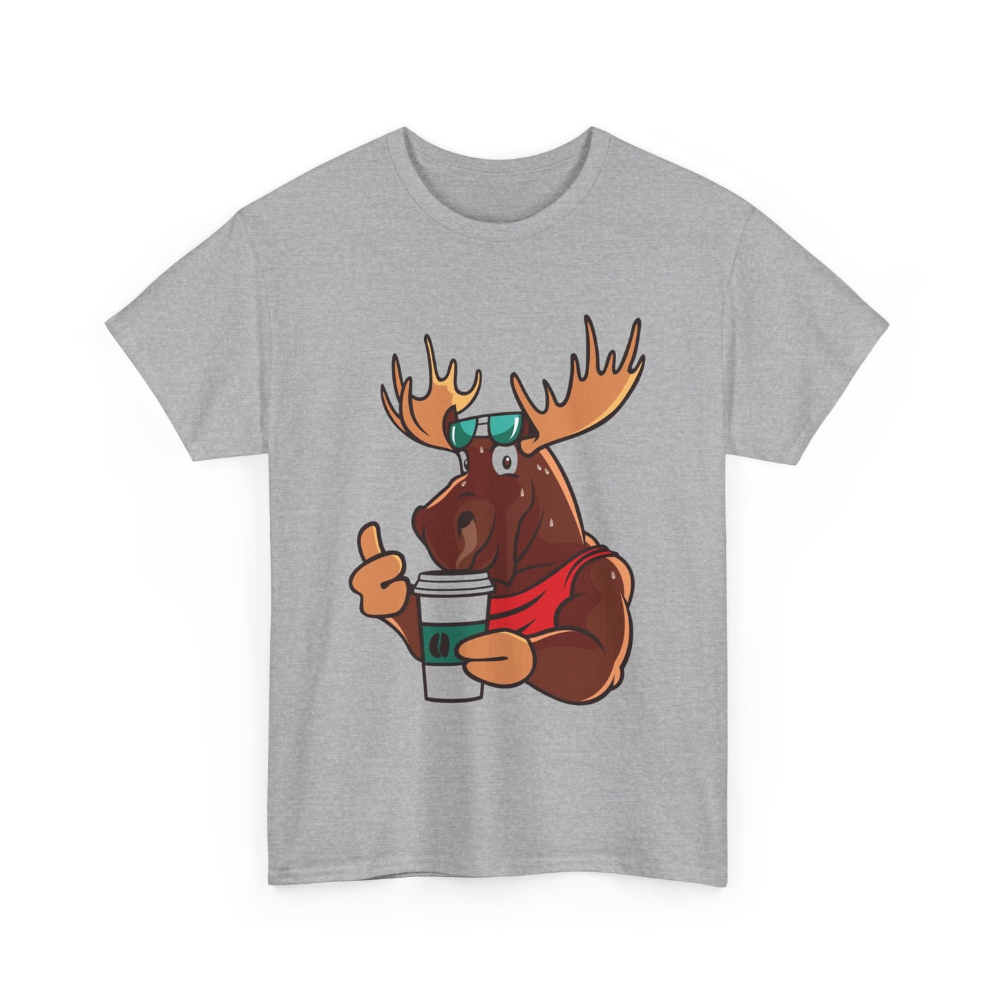Moose Coffee Vibe Unisex T-shirt
