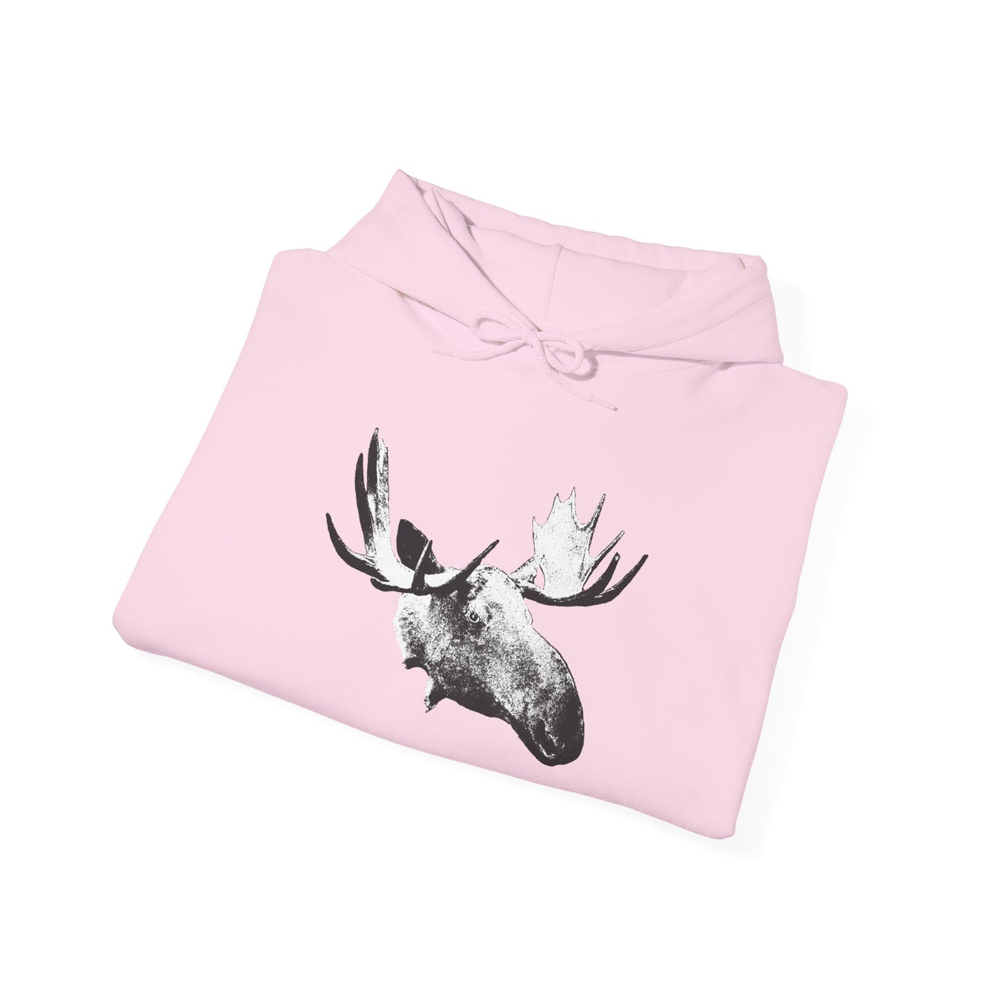 Bull Moose Graphic Unisex Hoodie, Wildlife Apparel
