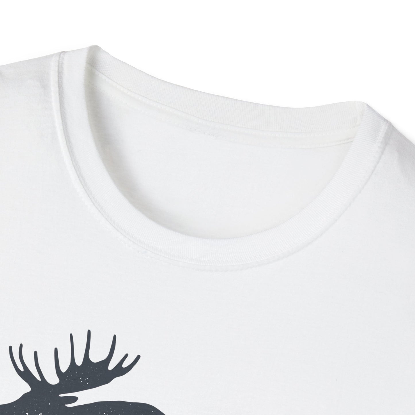 Moose Graphic Unisex T-Shirt | Nature Lover Tee, Outdoor Adventure Shirt, Wildlife Enthusiast Gift, Cabin Decor Apparel, Camping T-Shirt