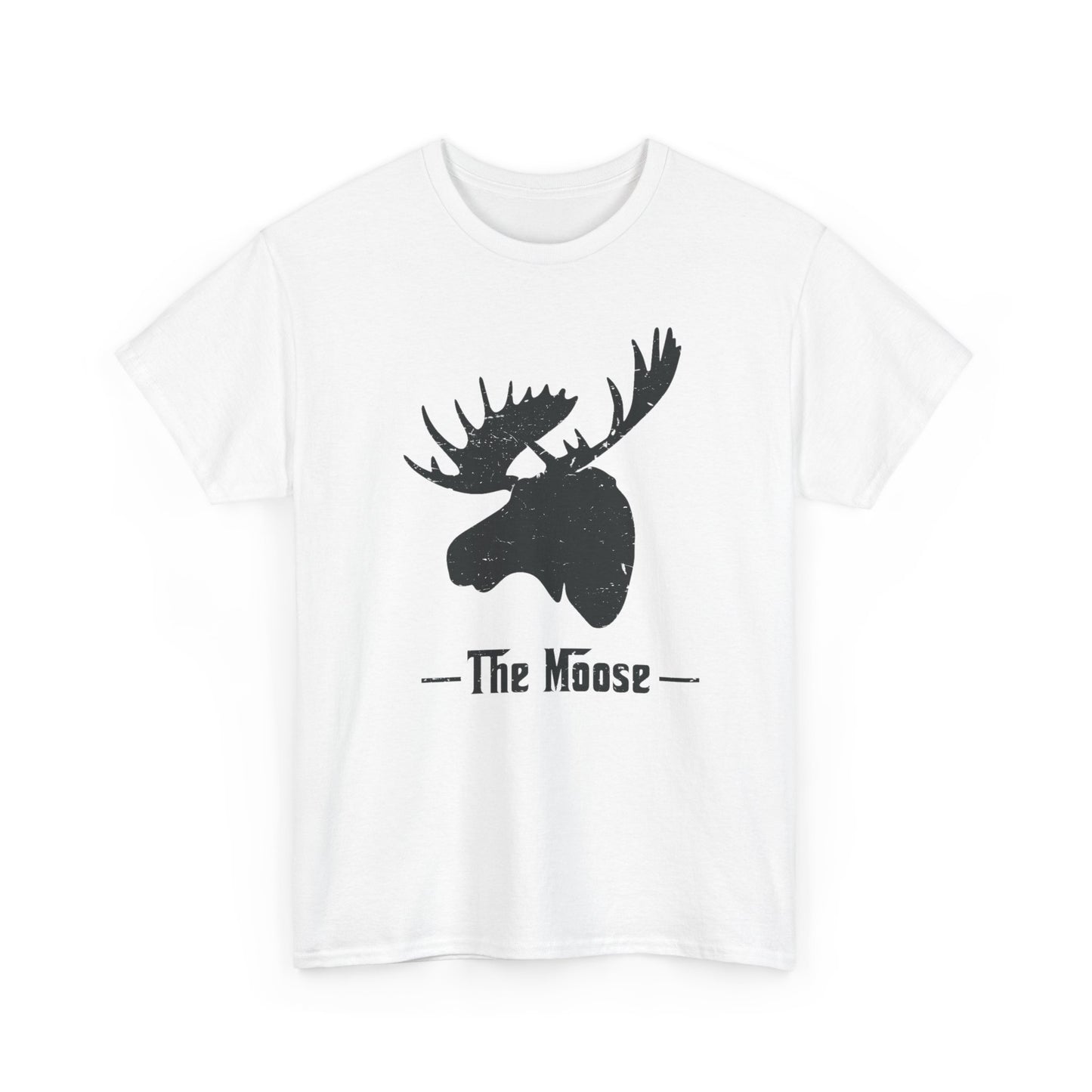 Moose Graphic Tee, Outdoor Adventure Shirt, Nature Lover Gift, Casual Wear, Animal Print T-Shirt