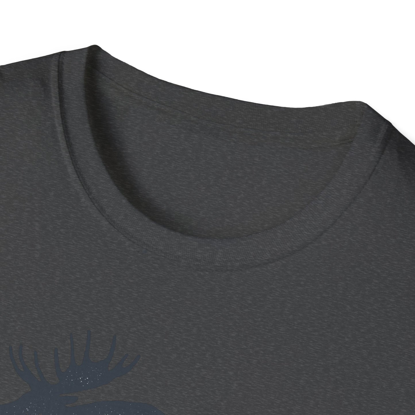 Moose Graphic Unisex T-Shirt | Nature Lover Tee, Outdoor Adventure Shirt, Wildlife Enthusiast Gift, Cabin Decor Apparel, Camping T-Shirt