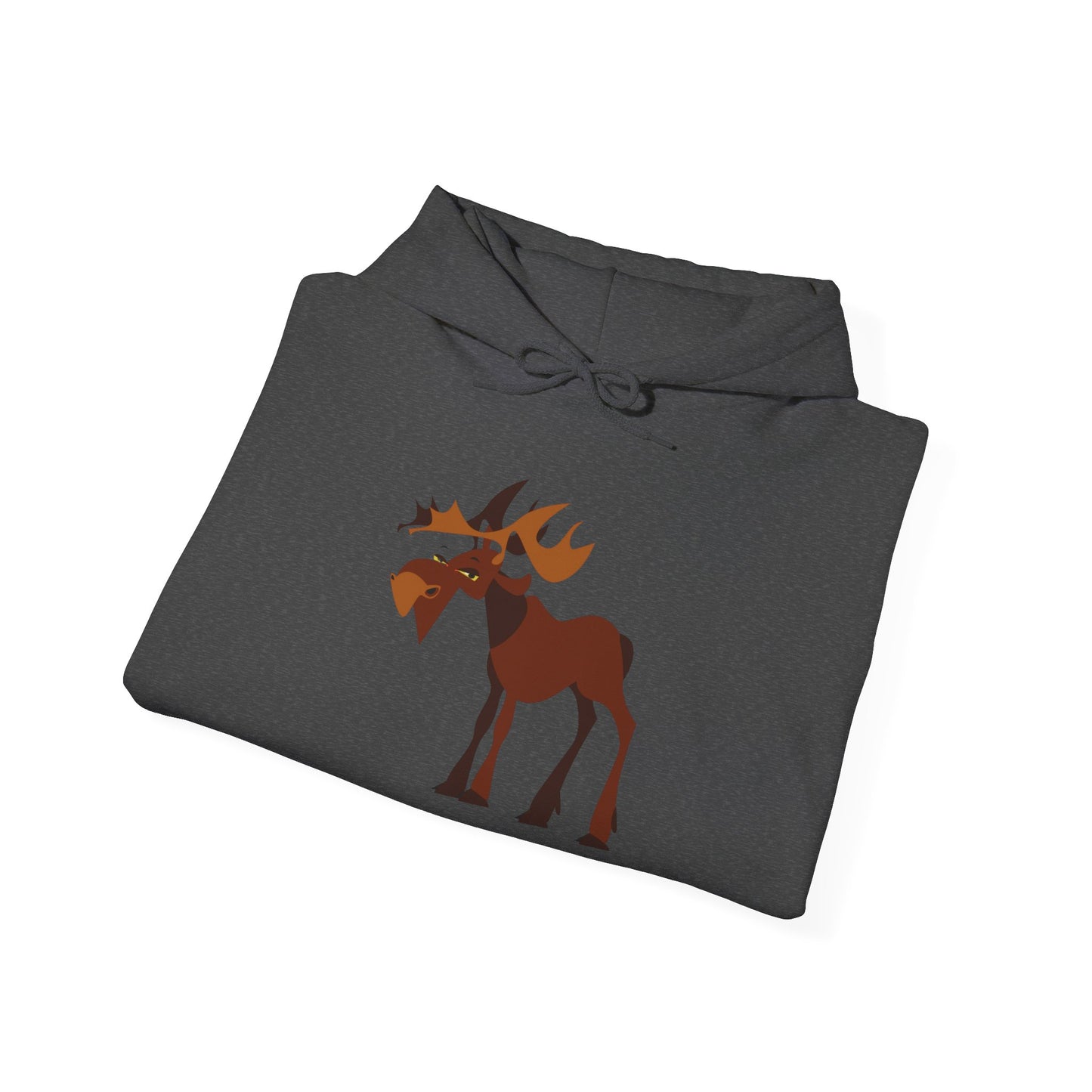 Cozy Moose Graphic Hoodie - Unisex Sweatshirt for Nature Lovers, Great for Gifts, Outdoor Adventures, and Fall Fashion