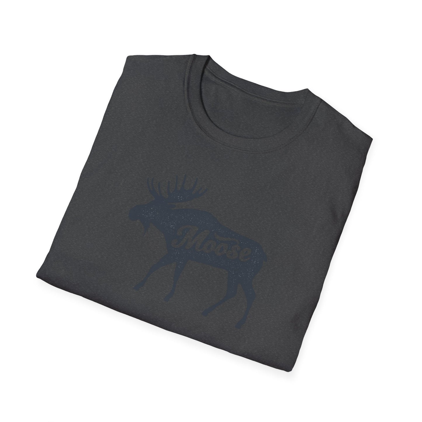 Moose Graphic Unisex T-Shirt | Nature Lover Tee, Outdoor Adventure Shirt, Wildlife Enthusiast Gift, Cabin Decor Apparel, Camping T-Shirt