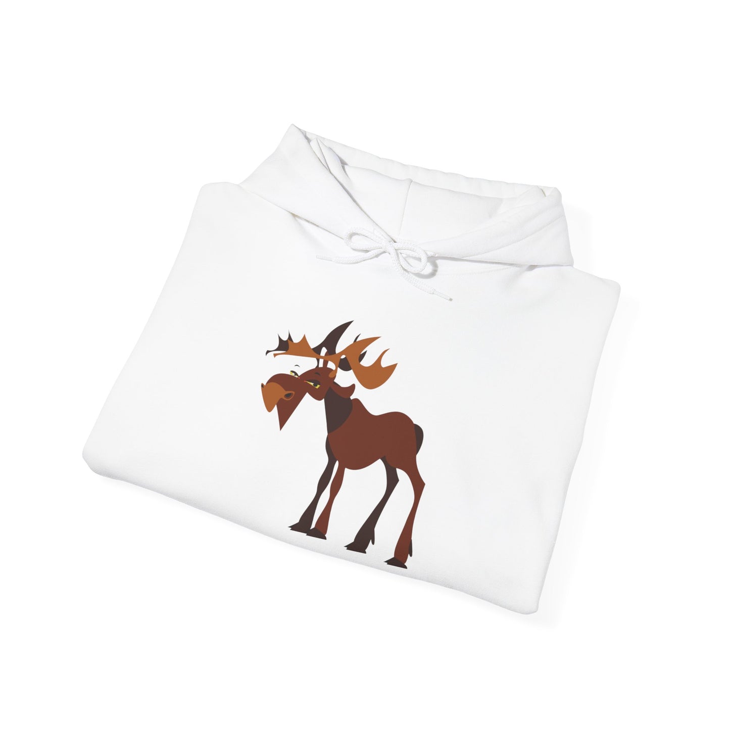 Cozy Moose Graphic Hoodie - Unisex Sweatshirt for Nature Lovers, Great for Gifts, Outdoor Adventures, and Fall Fashion
