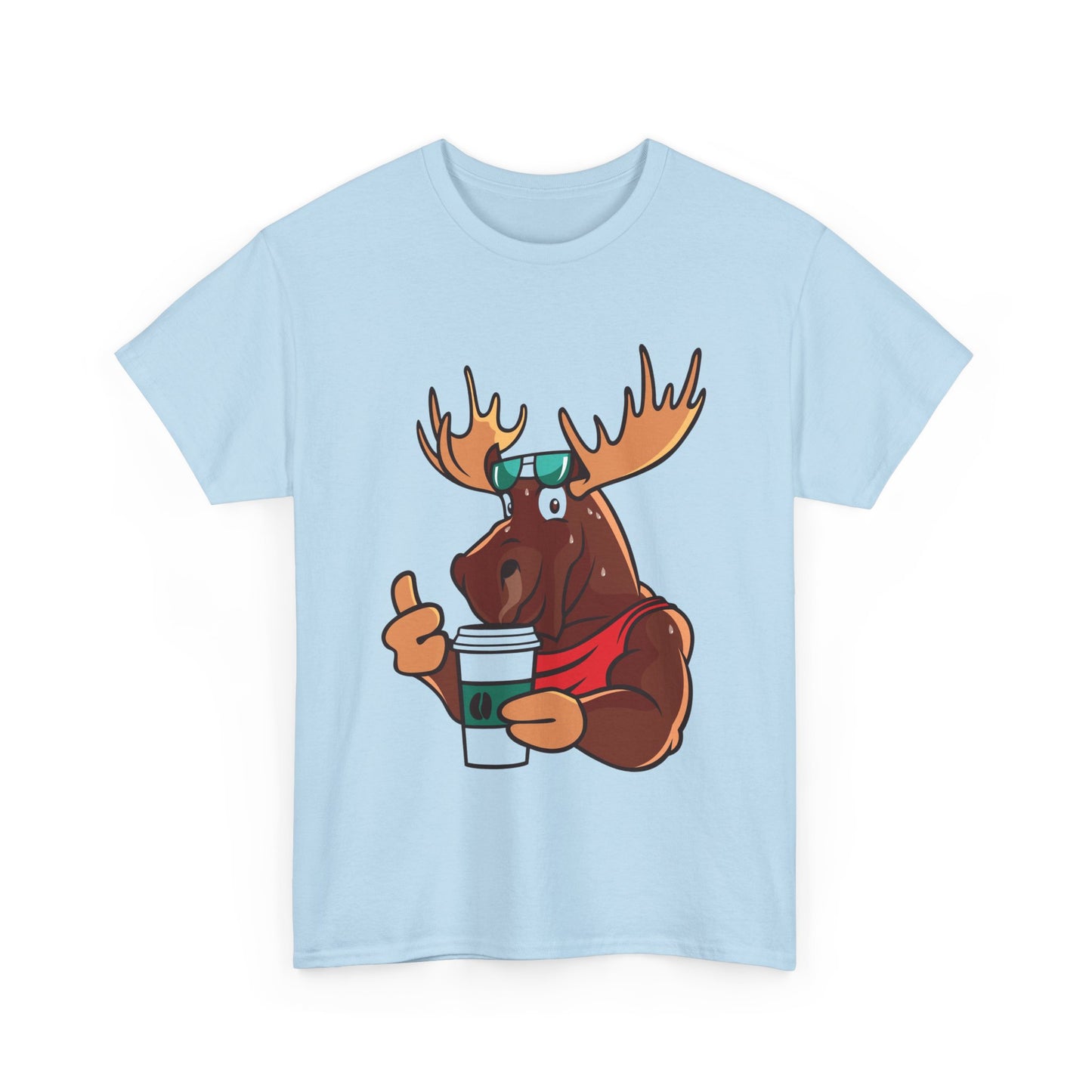 Moose Coffee Vibe Unisex T-shirt