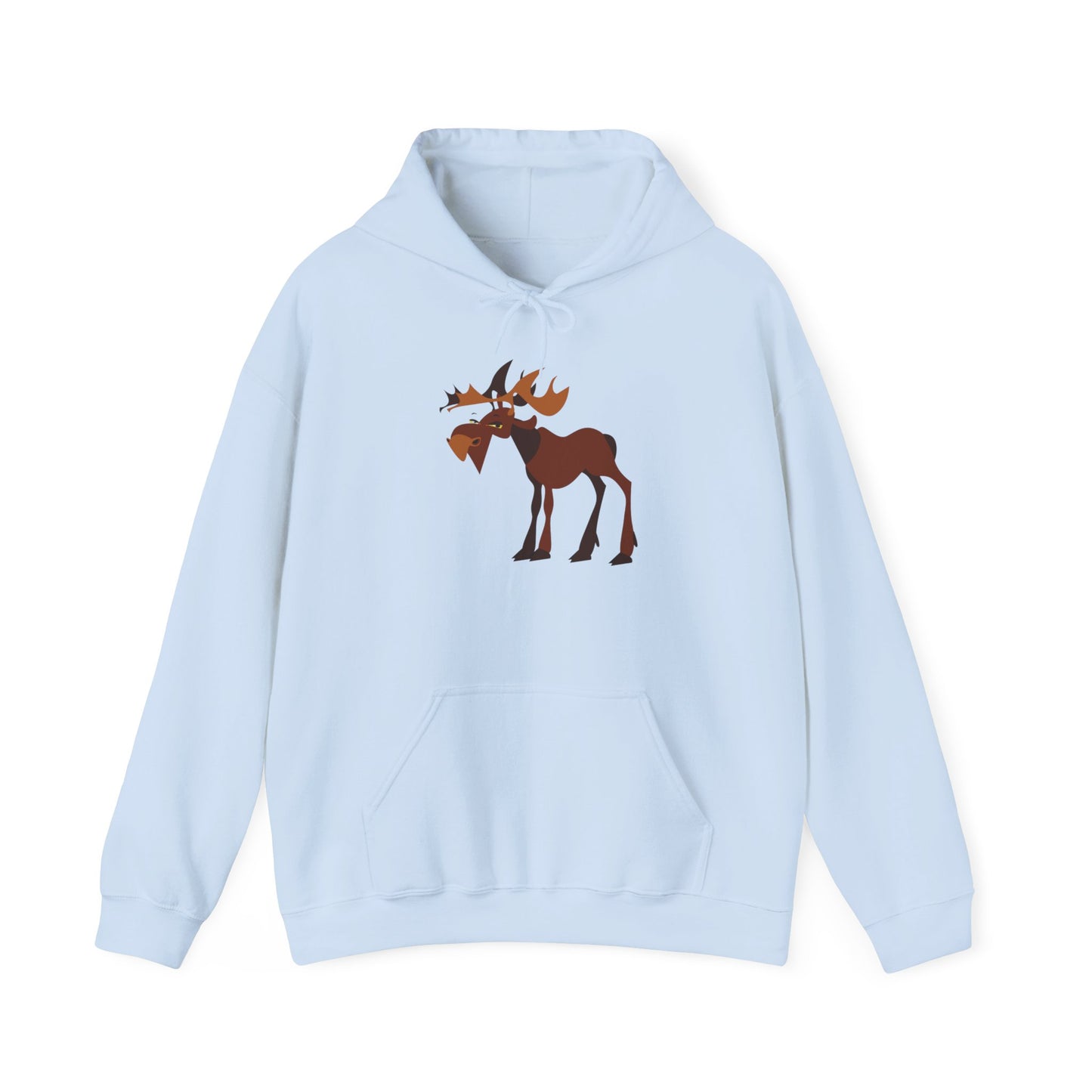 Cozy Moose Graphic Hoodie - Unisex Sweatshirt for Nature Lovers, Great for Gifts, Outdoor Adventures, and Fall Fashion
