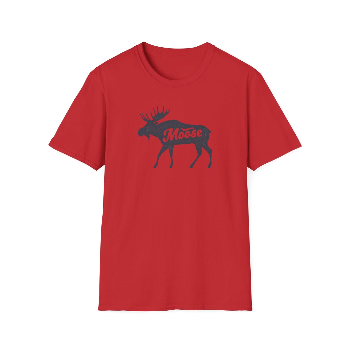 Moose Graphic Unisex T-Shirt | Nature Lover Tee, Outdoor Adventure Shirt, Wildlife Enthusiast Gift, Cabin Decor Apparel, Camping T-Shirt