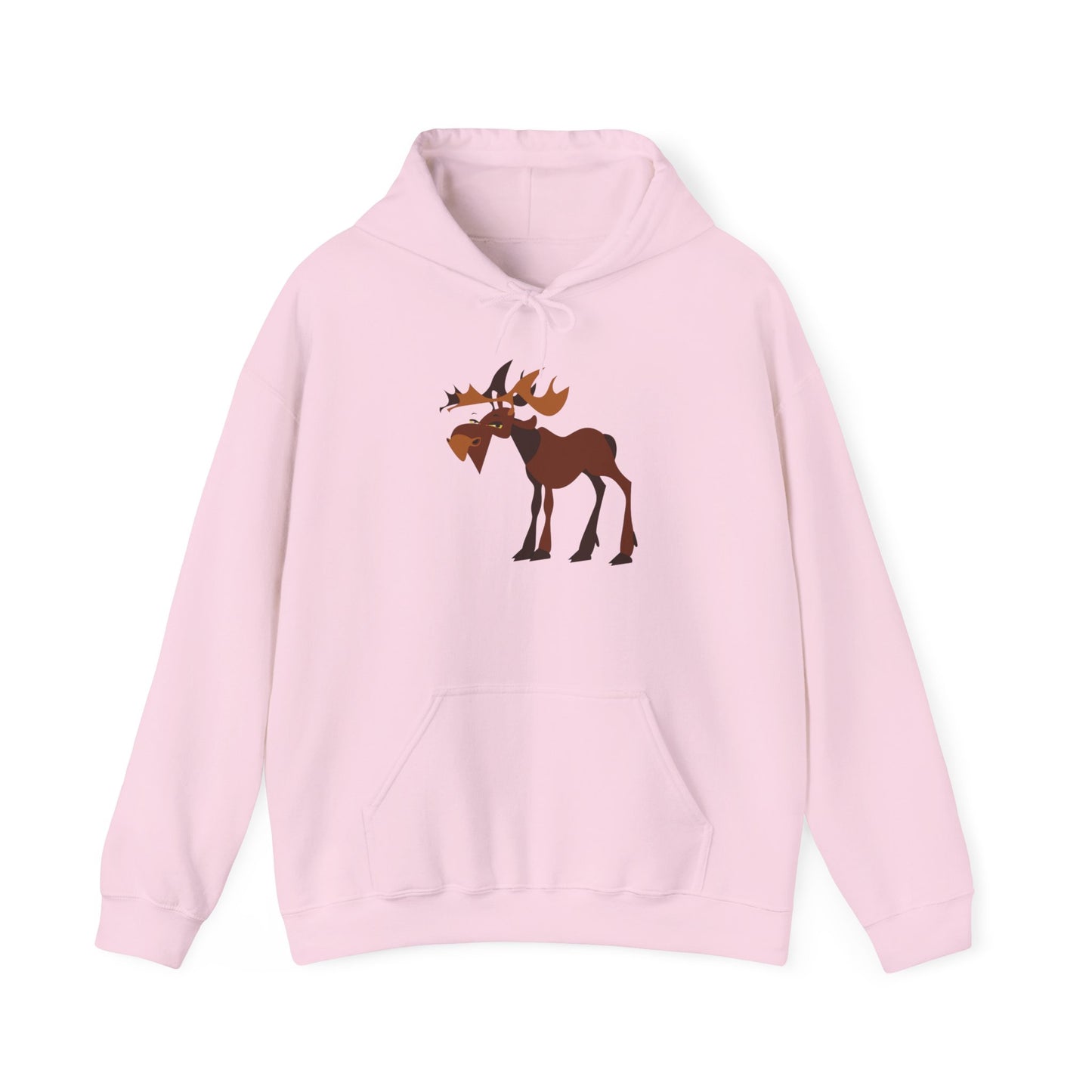 Cozy Moose Graphic Hoodie - Unisex Sweatshirt for Nature Lovers, Great for Gifts, Outdoor Adventures, and Fall Fashion