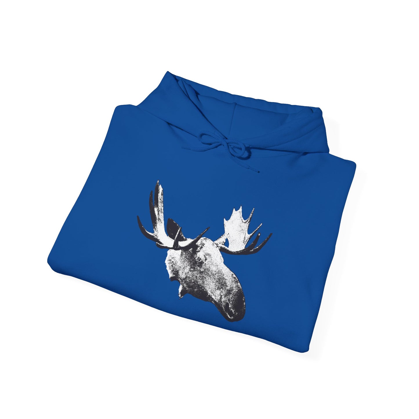 Bull Moose Graphic Unisex Hoodie, Wildlife Apparel