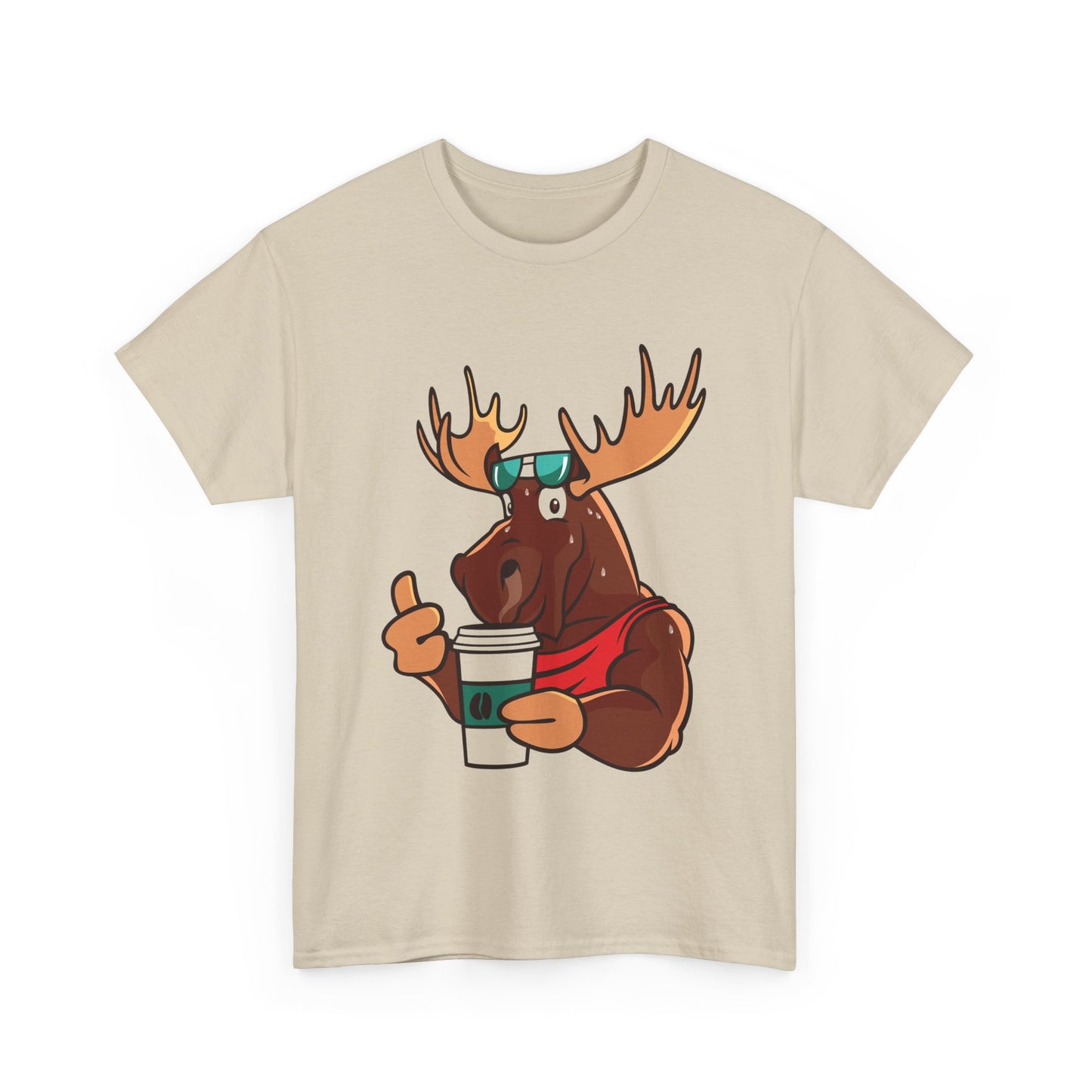 Moose Coffee Vibe Unisex T-shirt
