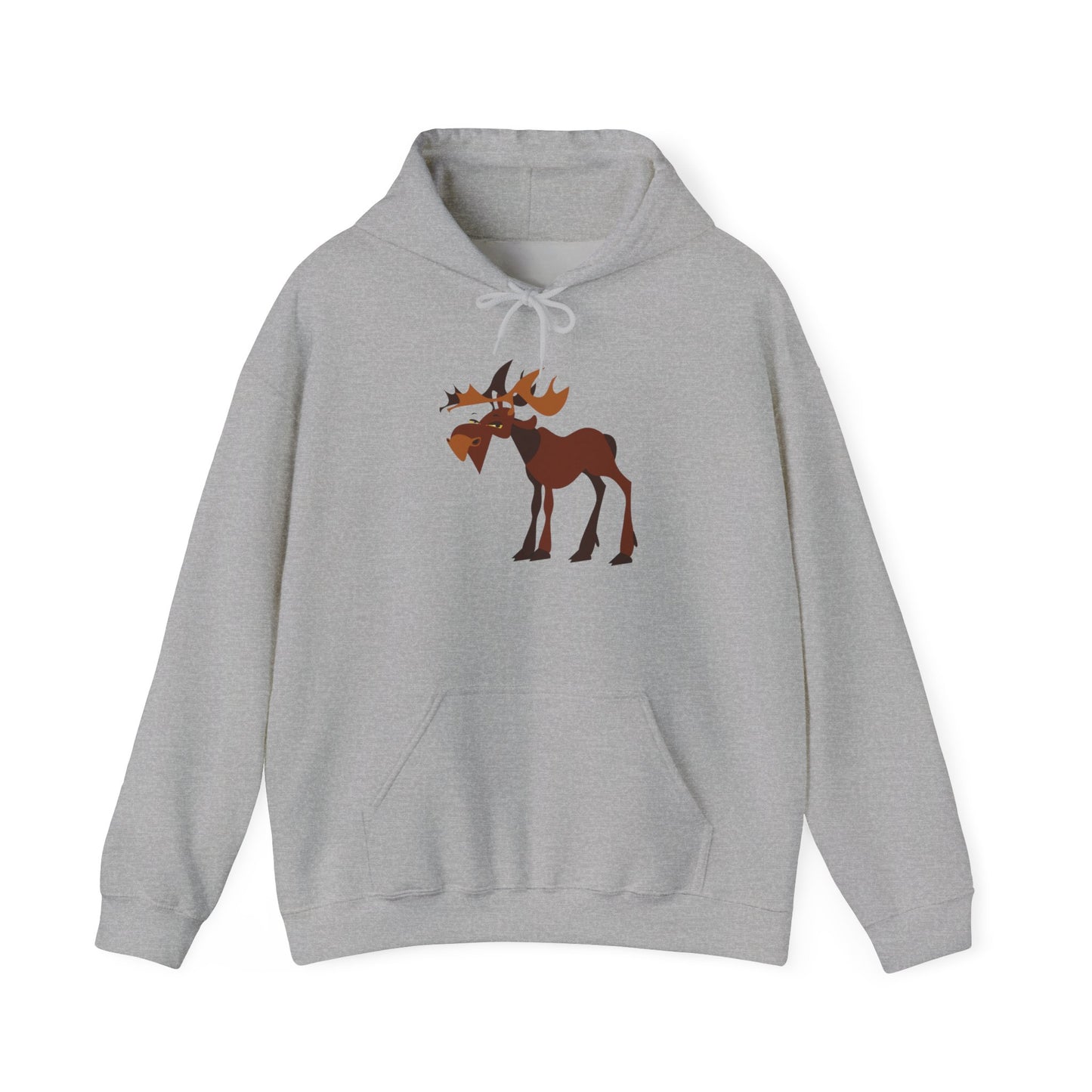 Cozy Moose Graphic Hoodie - Unisex Sweatshirt for Nature Lovers, Great for Gifts, Outdoor Adventures, and Fall Fashion
