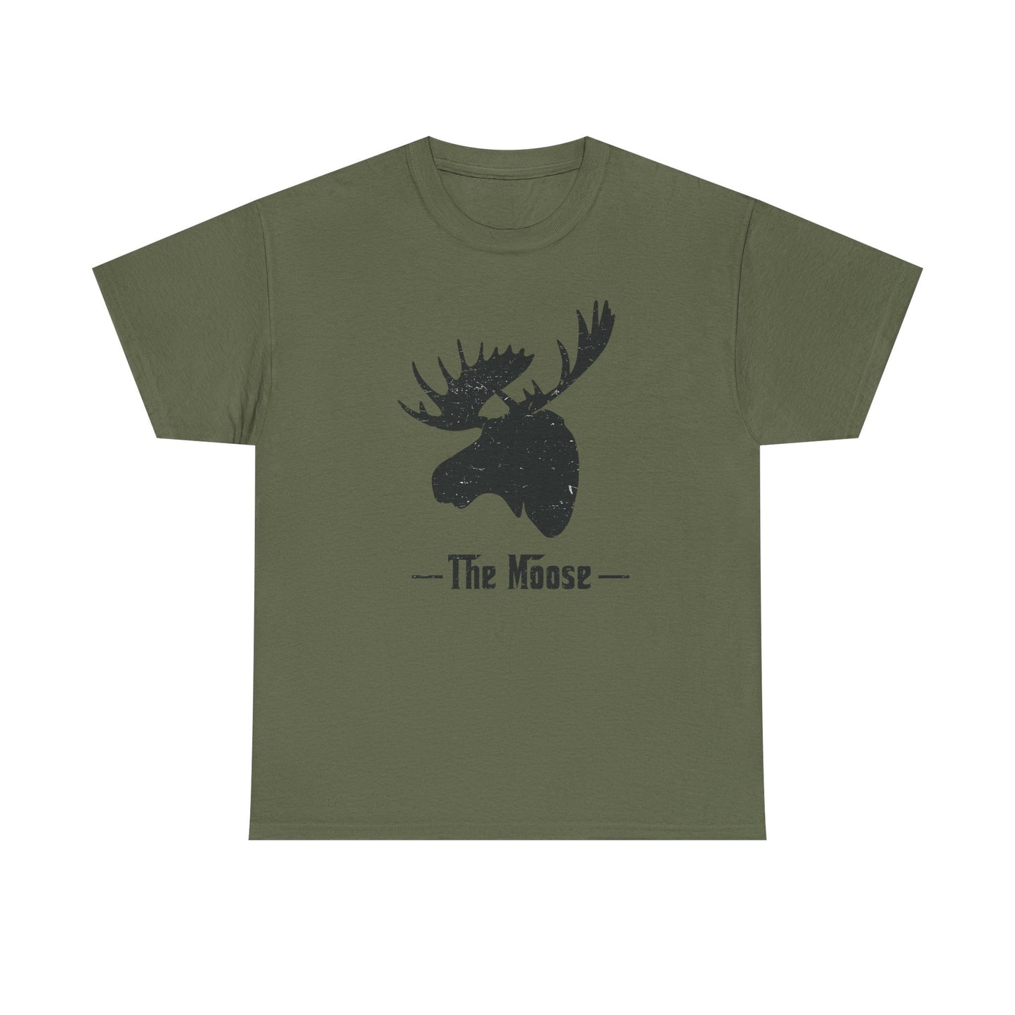 Moose Graphic Tee, Outdoor Adventure Shirt, Nature Lover Gift, Casual Wear, Animal Print T-Shirt