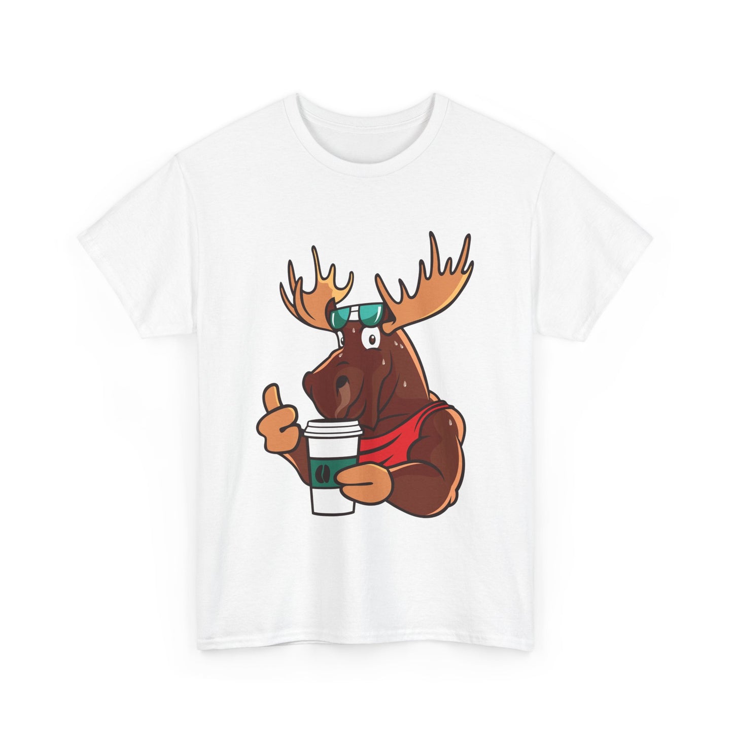 Moose Coffee Vibe Unisex T-shirt