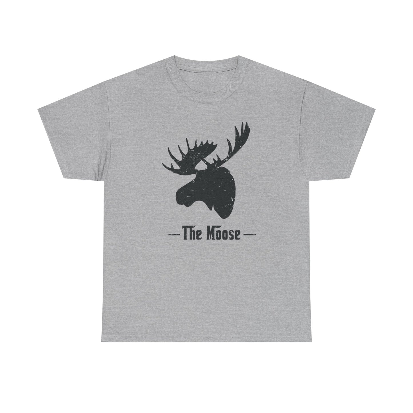 Moose Graphic Tee, Outdoor Adventure Shirt, Nature Lover Gift, Casual Wear, Animal Print T-Shirt