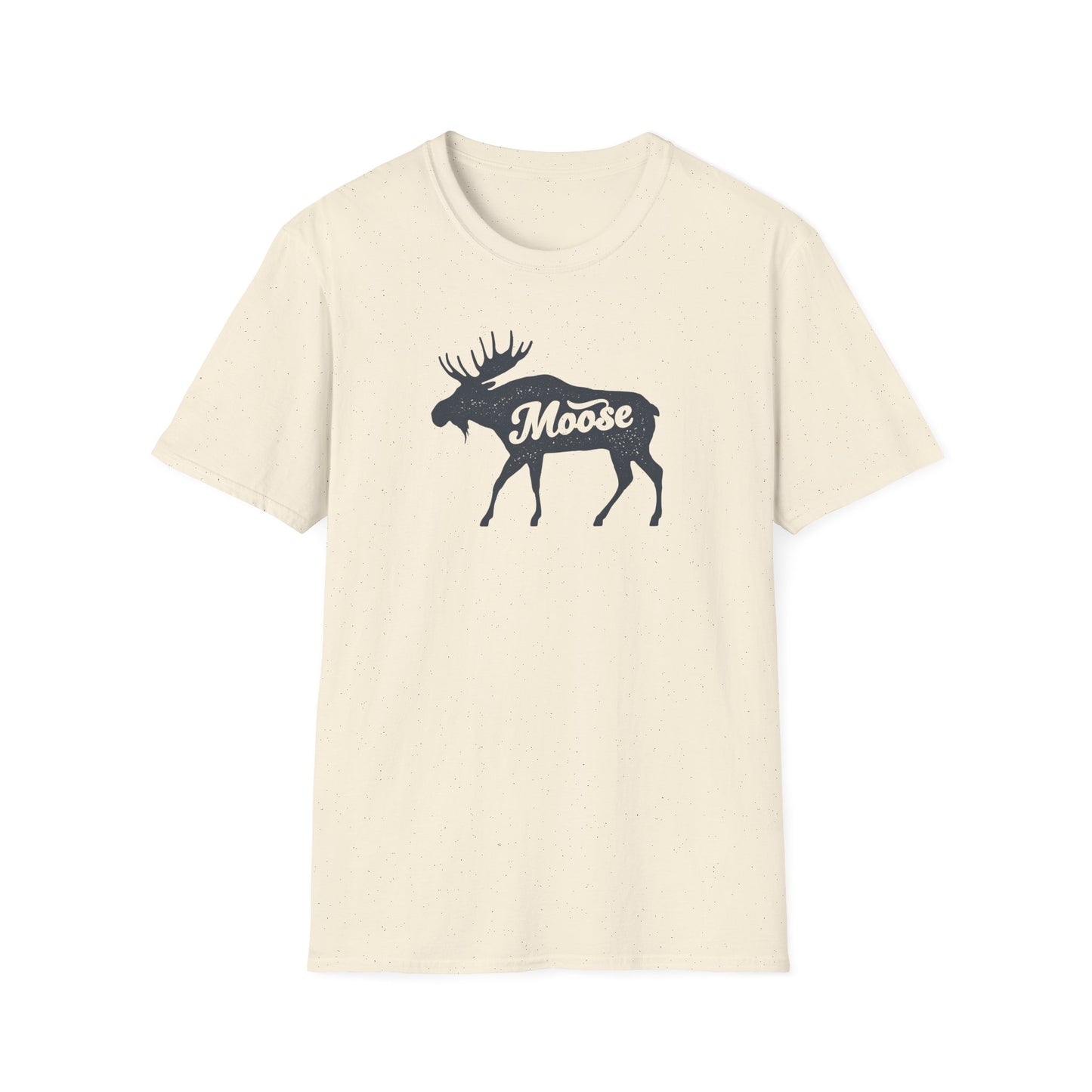 Moose Graphic Unisex T-Shirt | Nature Lover Tee, Outdoor Adventure Shirt, Wildlife Enthusiast Gift, Cabin Decor Apparel, Camping T-Shirt