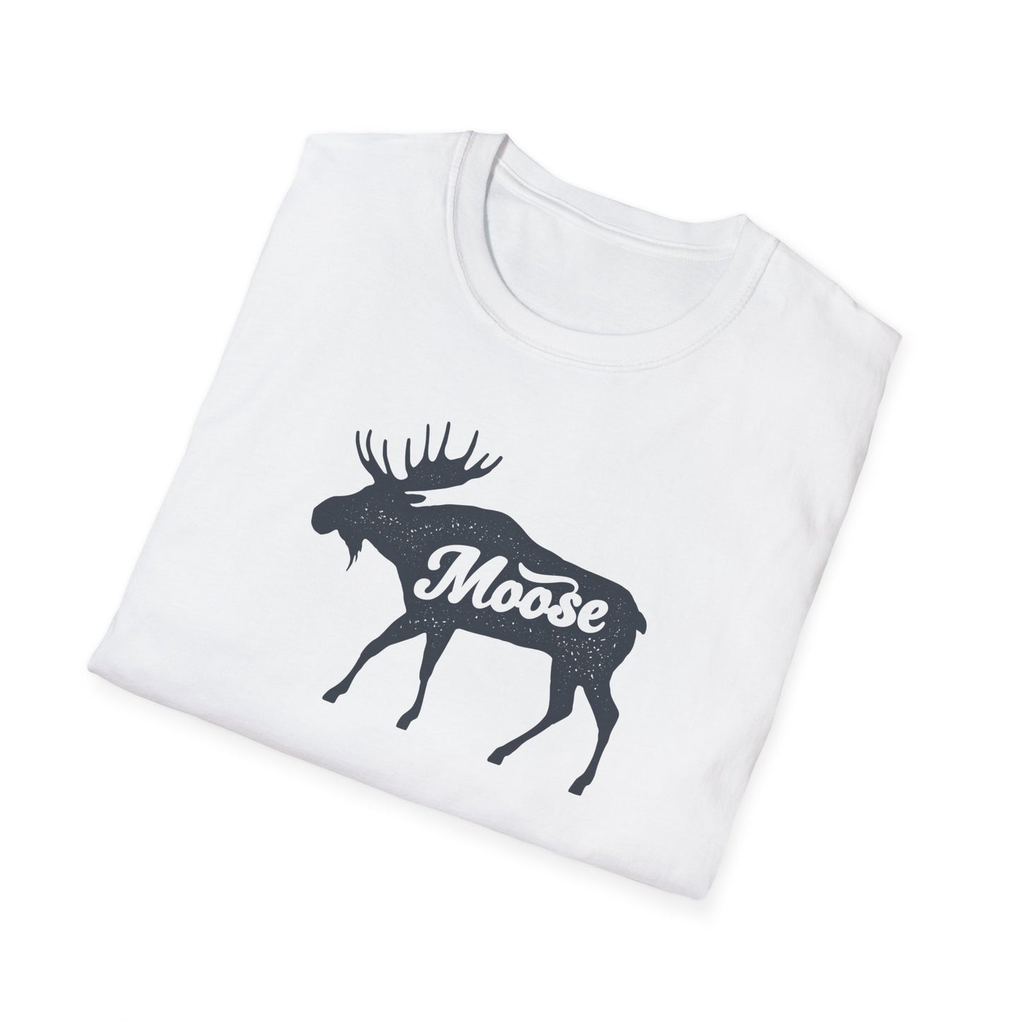 Moose Graphic Unisex T-Shirt | Nature Lover Tee, Outdoor Adventure Shirt, Wildlife Enthusiast Gift, Cabin Decor Apparel, Camping T-Shirt