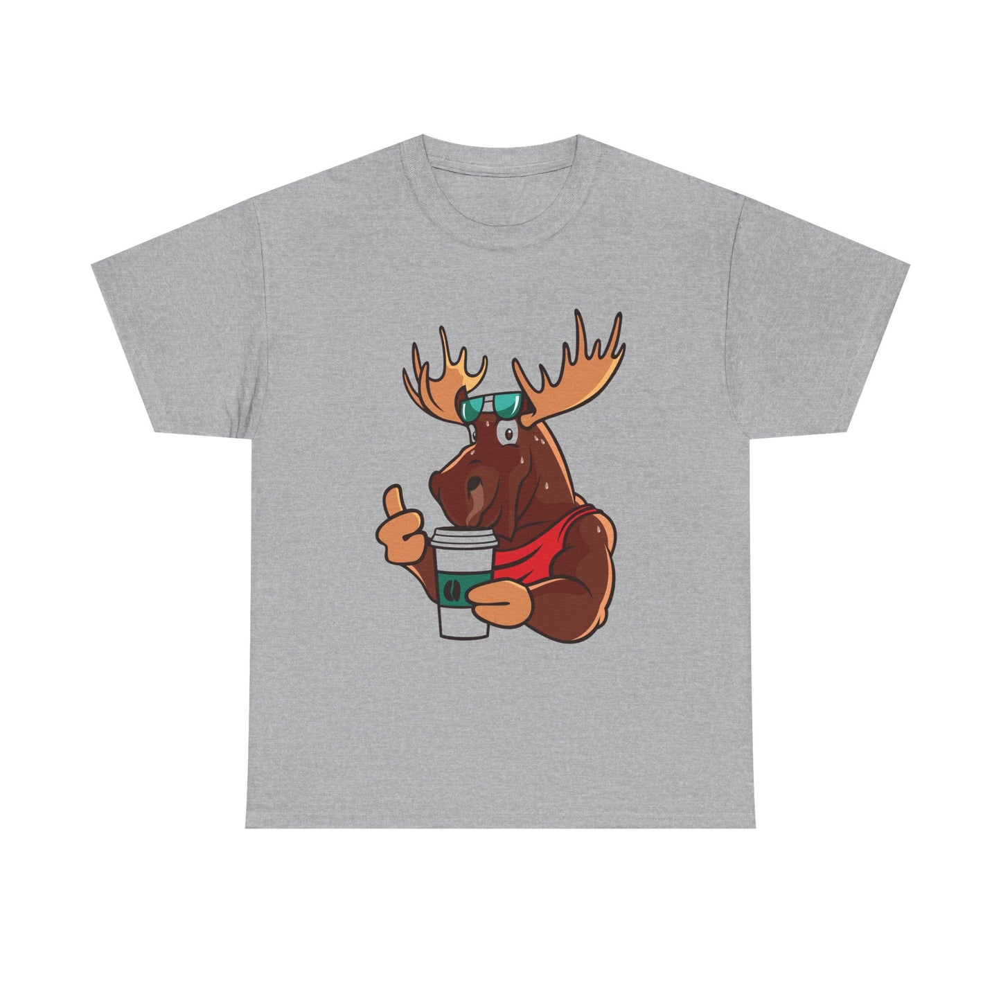 Moose Coffee Vibe Unisex T-shirt