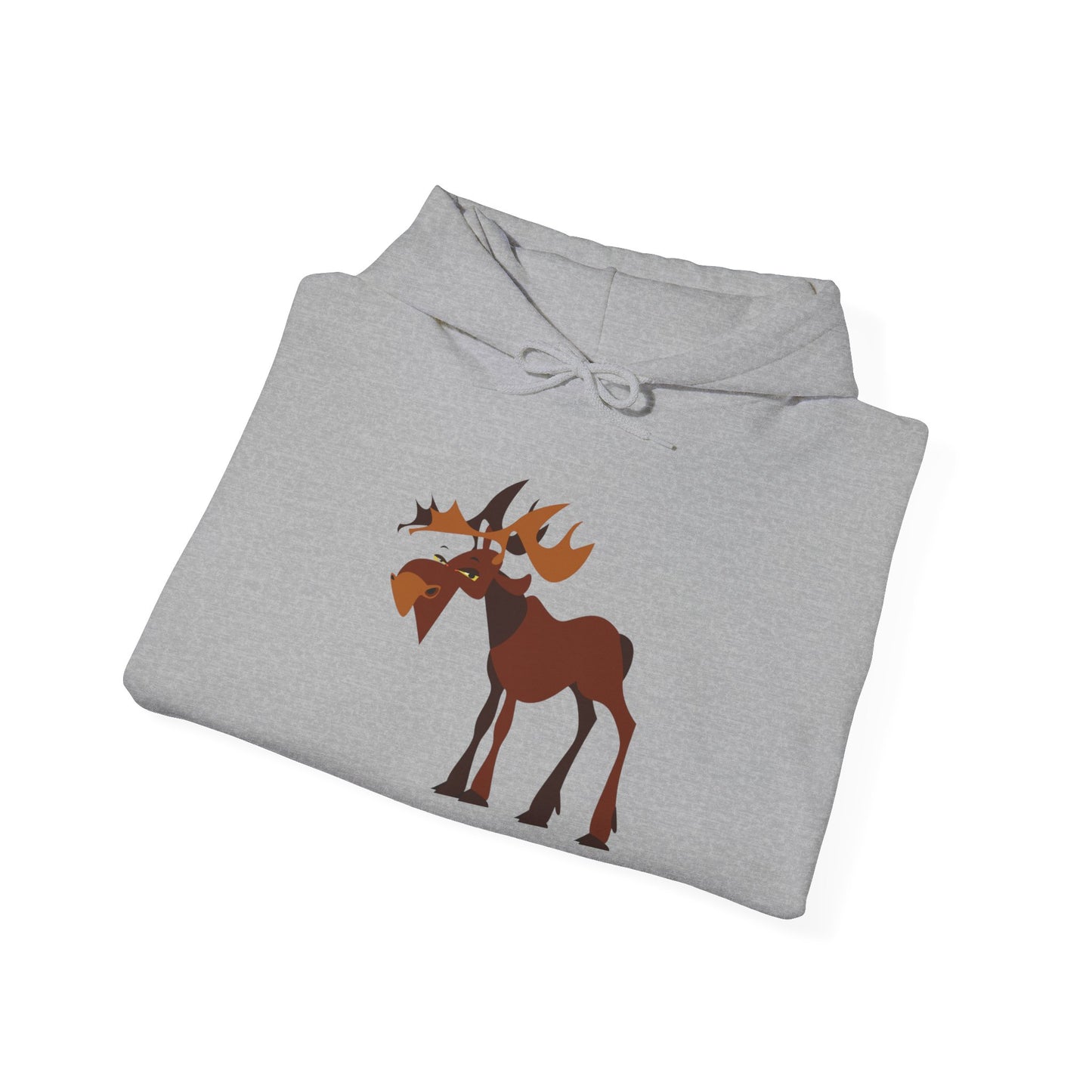 Cozy Moose Graphic Hoodie - Unisex Sweatshirt for Nature Lovers, Great for Gifts, Outdoor Adventures, and Fall Fashion