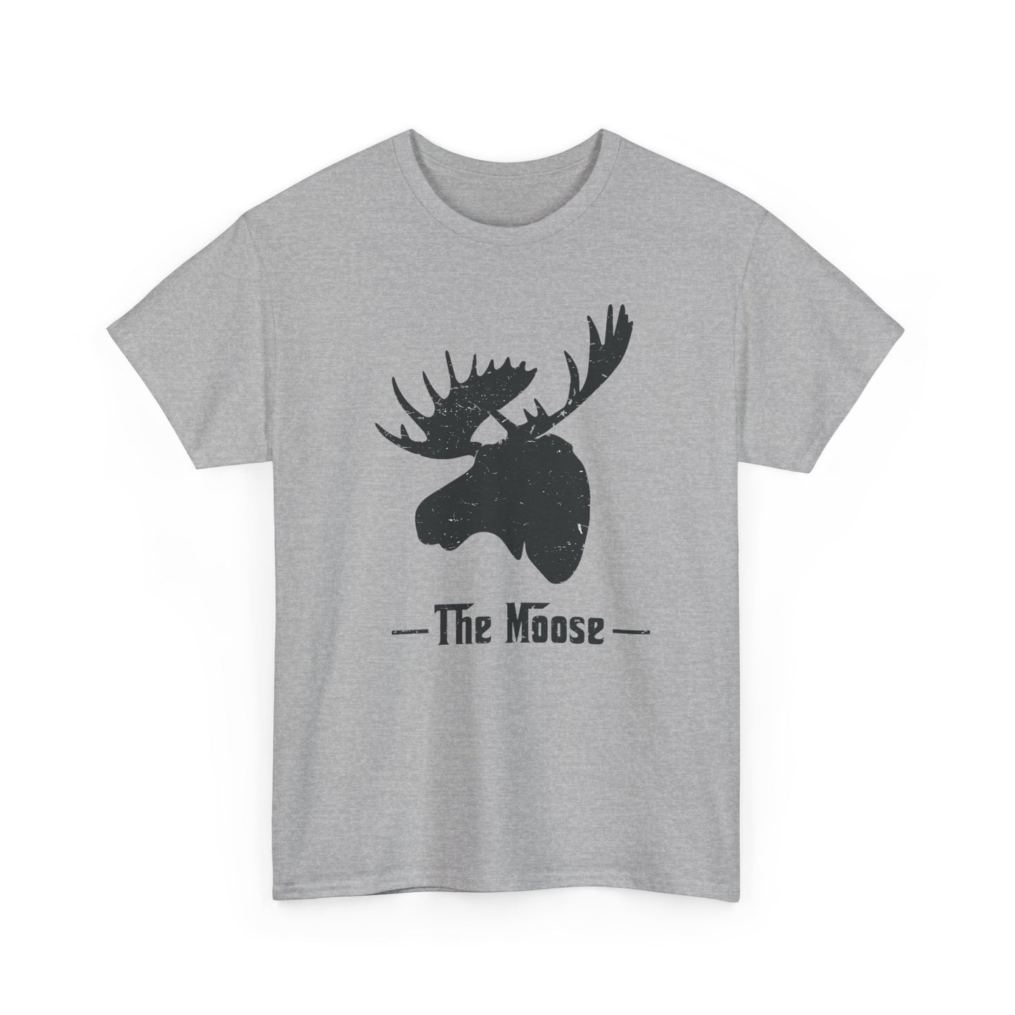 Moose Graphic Tee, Outdoor Adventure Shirt, Nature Lover Gift, Casual Wear, Animal Print T-Shirt