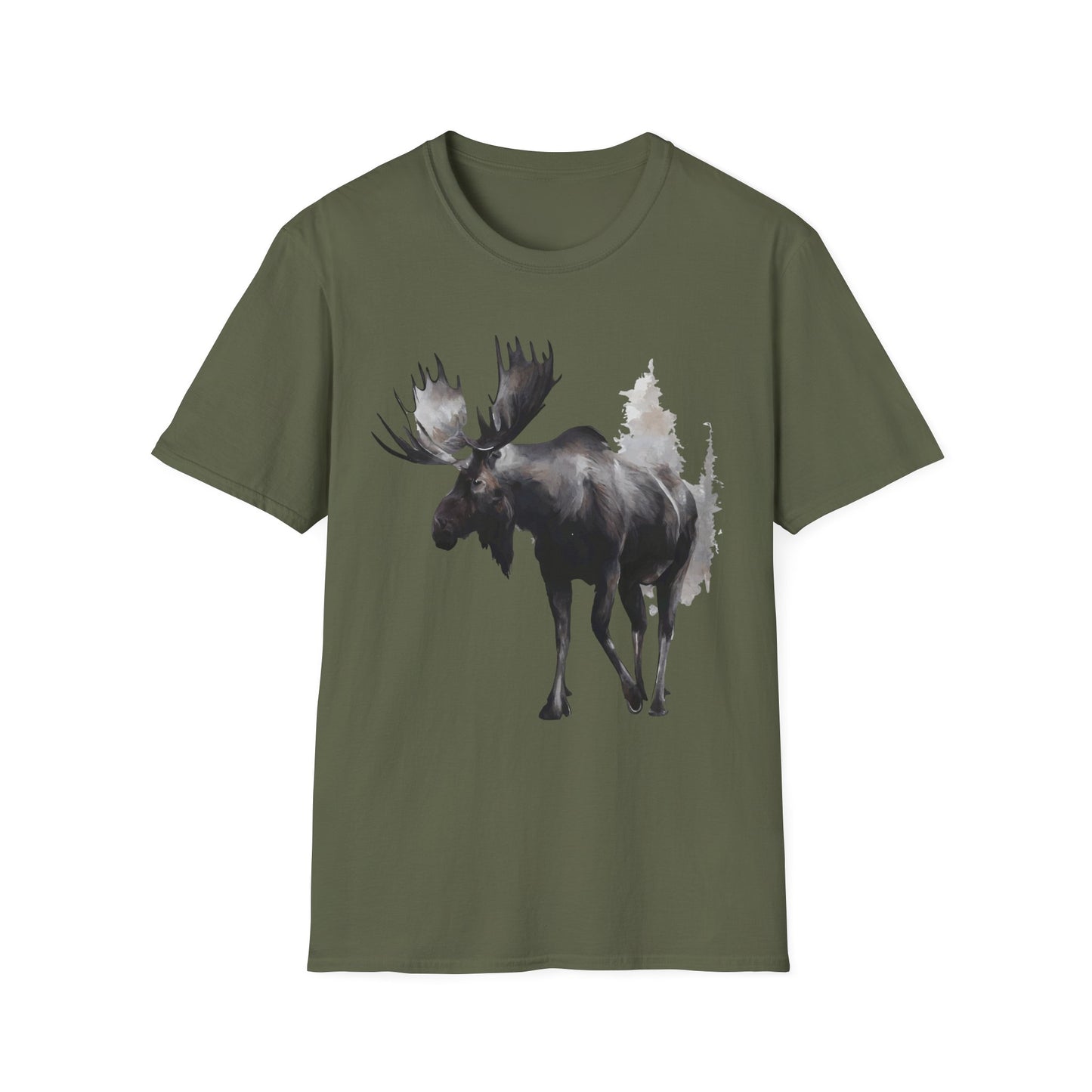Stylish Moose Graphic T-Shirt - Perfect for Nature Lovers, Gifts for Outdoor Enthusiasts, Casual Wear, Eco-Friendly Apparel, Summer [...]