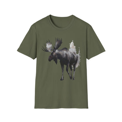 Stylish Moose Graphic T-Shirt - Perfect for Nature Lovers, Gifts for Outdoor Enthusiasts, Casual Wear, Eco-Friendly Apparel, Summer [...]