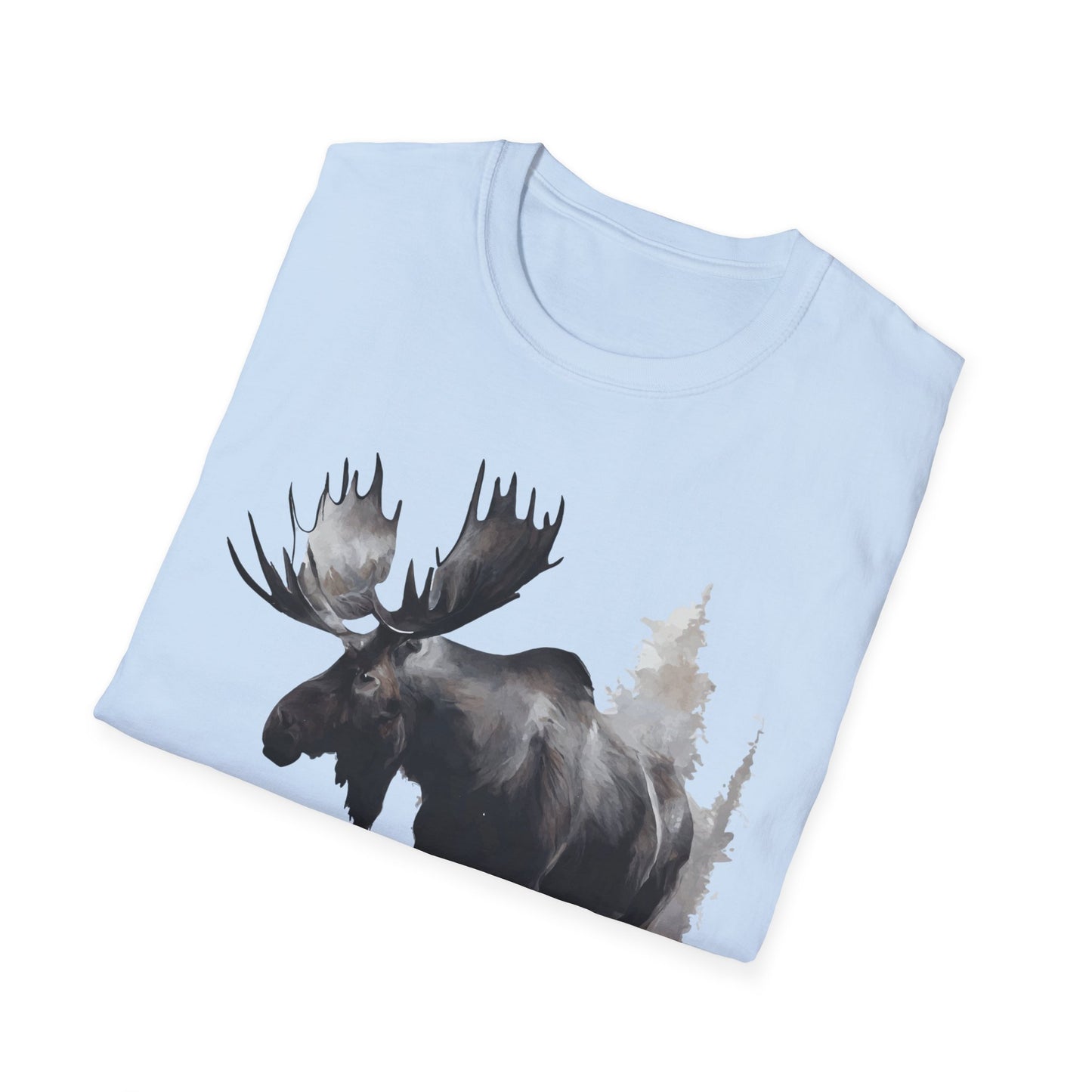 Stylish Moose Graphic T-Shirt - Perfect for Nature Lovers, Gifts for Outdoor Enthusiasts, Casual Wear, Eco-Friendly Apparel, Summer [...]