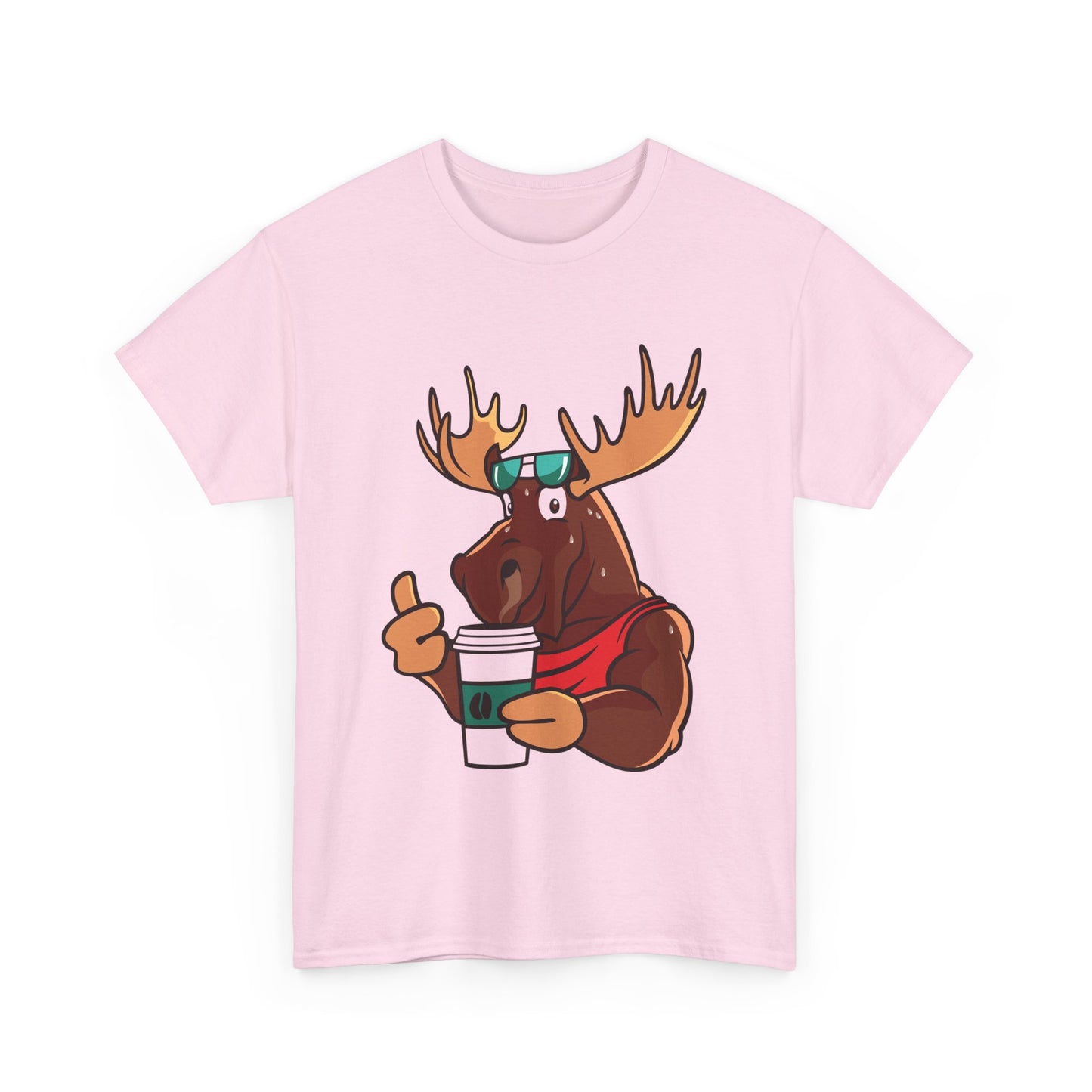 Moose Coffee Vibe Unisex T-shirt