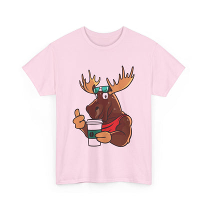Moose Coffee Vibe Unisex T-shirt