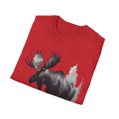Stylish Moose Graphic T-Shirt - Perfect for Nature Lovers, Gifts for Outdoor Enthusiasts, Casual Wear, Eco-Friendly Apparel, Summer [...]
