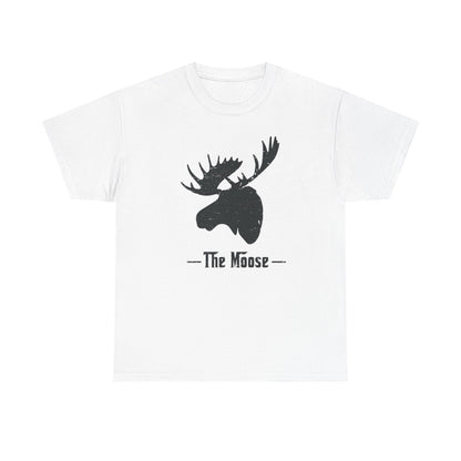Moose Graphic Tee, Outdoor Adventure Shirt, Nature Lover Gift, Casual Wear, Animal Print T-Shirt
