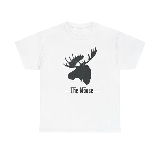 Moose Graphic Tee, Outdoor Adventure Shirt, Nature Lover Gift, Casual Wear, Animal Print T-Shirt