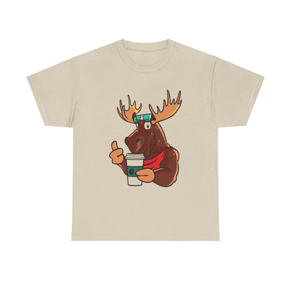 Moose Coffee Vibe Unisex T-shirt