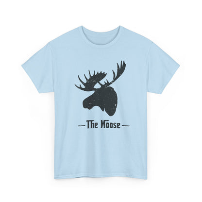 Moose Graphic Tee, Outdoor Adventure Shirt, Nature Lover Gift, Casual Wear, Animal Print T-Shirt