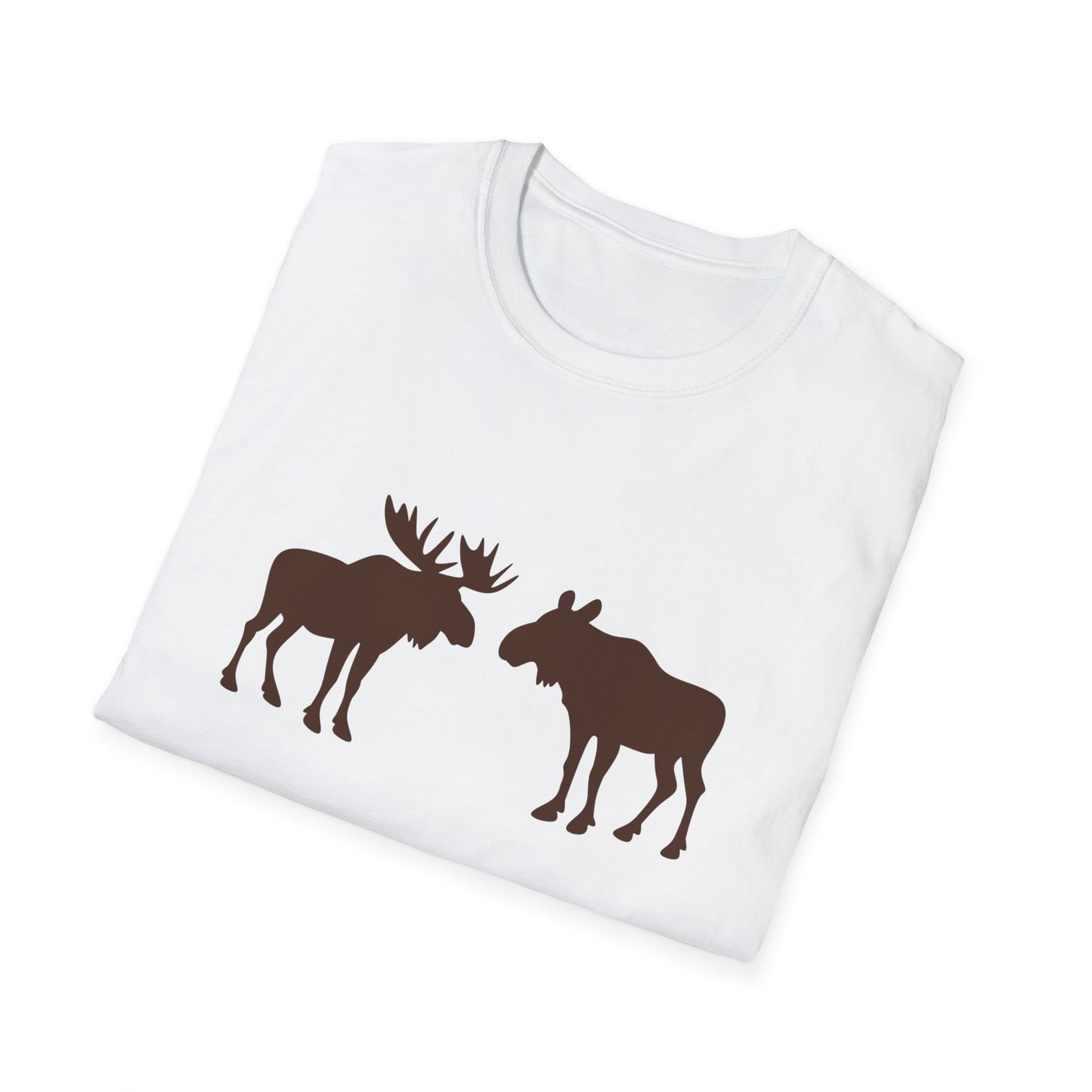 Moose Silhouette Unisex T-Shirt, Nature Lover Gift, Outdoor Adventure Tee, Wildlife Enthusiast Apparel, Casual Everyday Wear, [...]