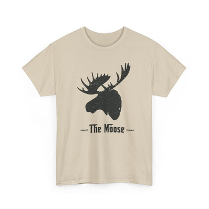 Moose Graphic Tee, Outdoor Adventure Shirt, Nature Lover Gift, Casual Wear, Animal Print T-Shirt