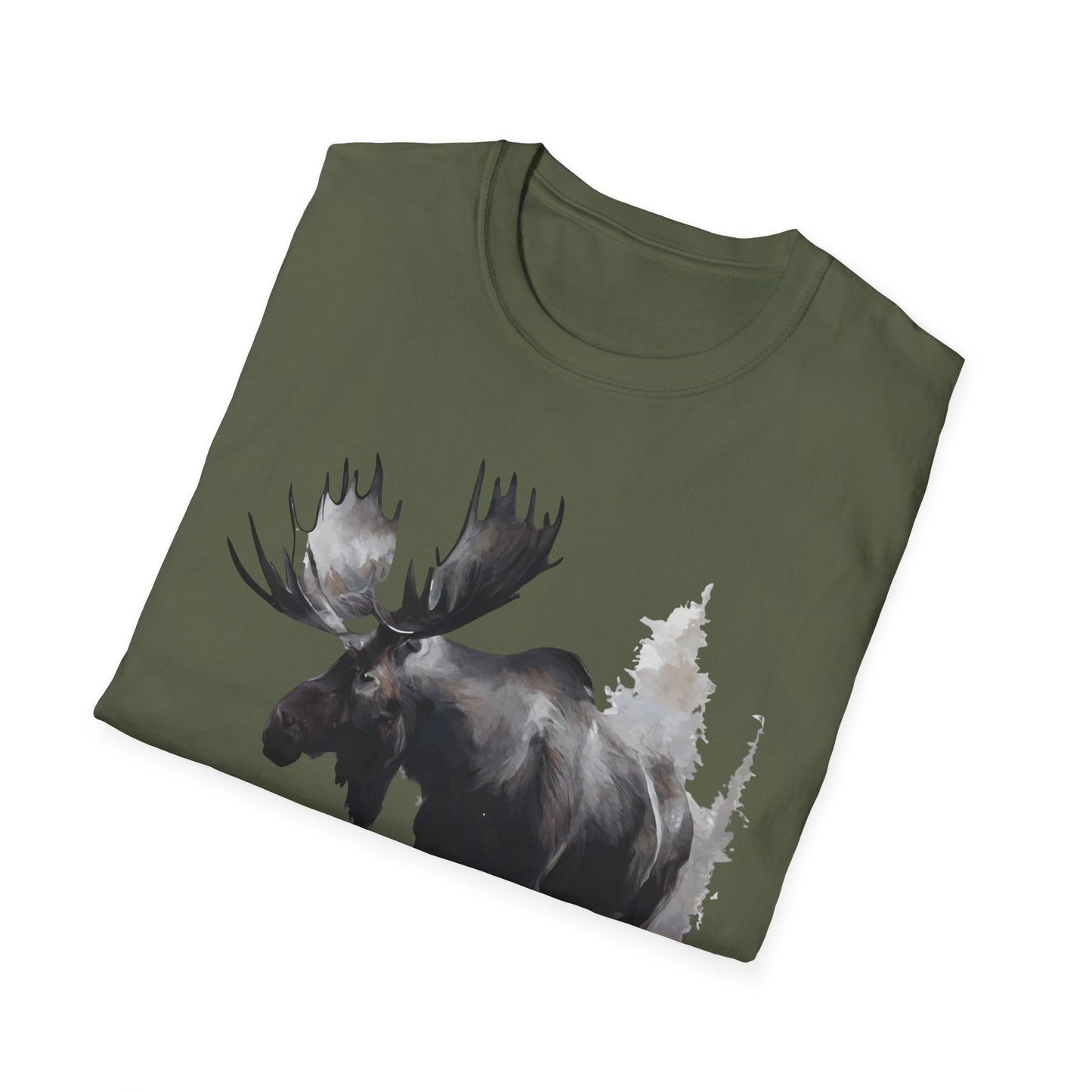 Stylish Moose Graphic T-Shirt - Perfect for Nature Lovers, Gifts for Outdoor Enthusiasts, Casual Wear, Eco-Friendly Apparel, Summer [...]