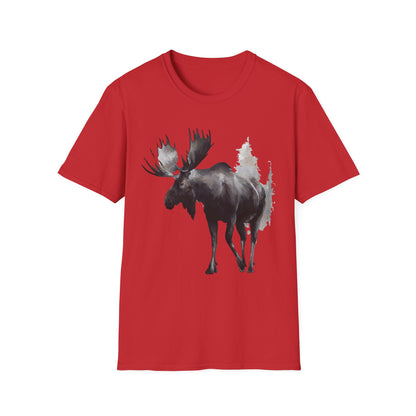 Stylish Moose Graphic T-Shirt - Perfect for Nature Lovers, Gifts for Outdoor Enthusiasts, Casual Wear, Eco-Friendly Apparel, Summer [...]