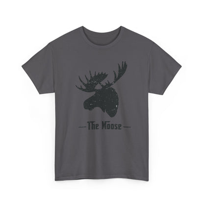 Moose Graphic Tee, Outdoor Adventure Shirt, Nature Lover Gift, Casual Wear, Animal Print T-Shirt