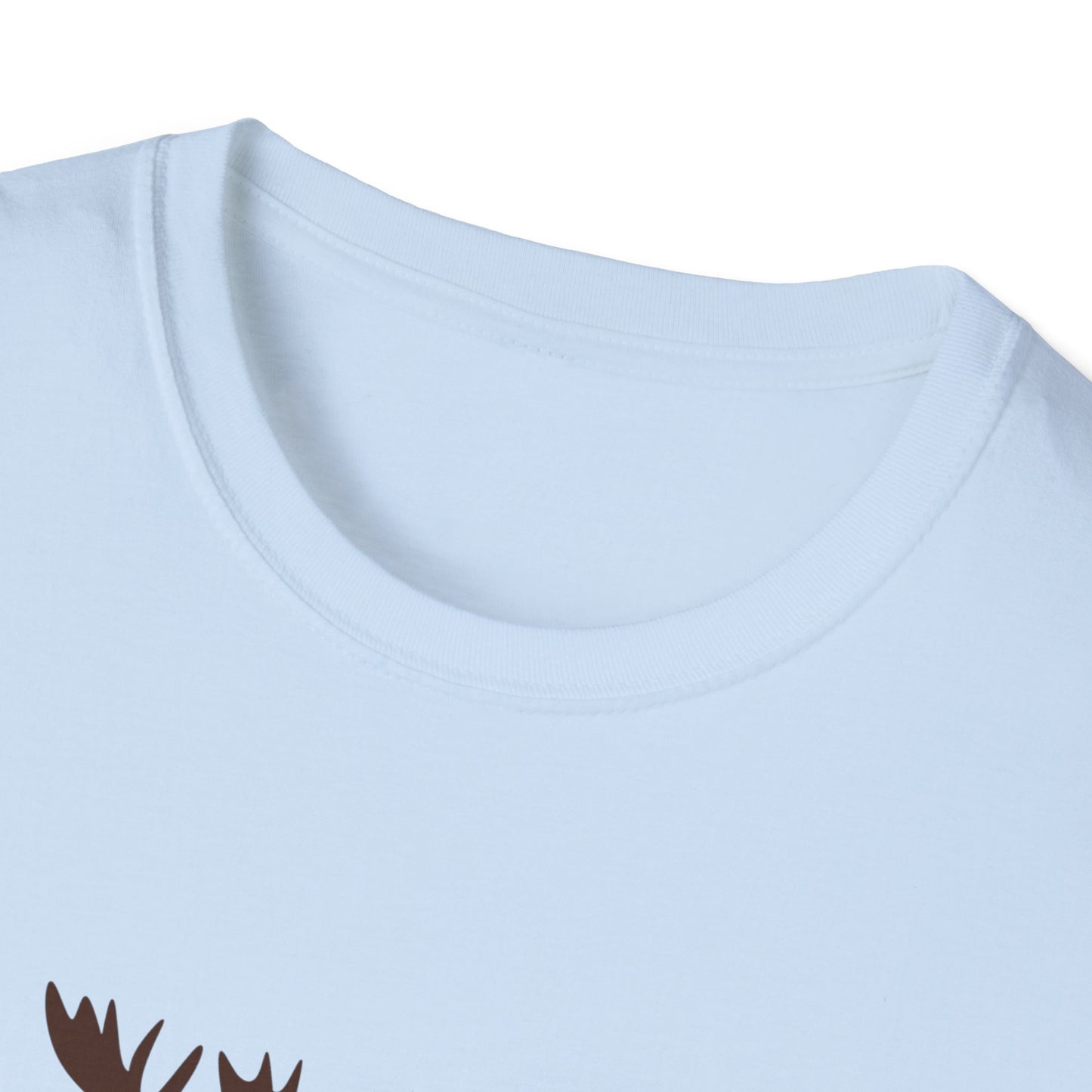 Moose Silhouette Unisex T-Shirt, Nature Lover Gift, Outdoor Adventure Tee, Wildlife Enthusiast Apparel, Casual Everyday Wear, [...]