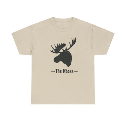 Moose Graphic Tee, Outdoor Adventure Shirt, Nature Lover Gift, Casual Wear, Animal Print T-Shirt