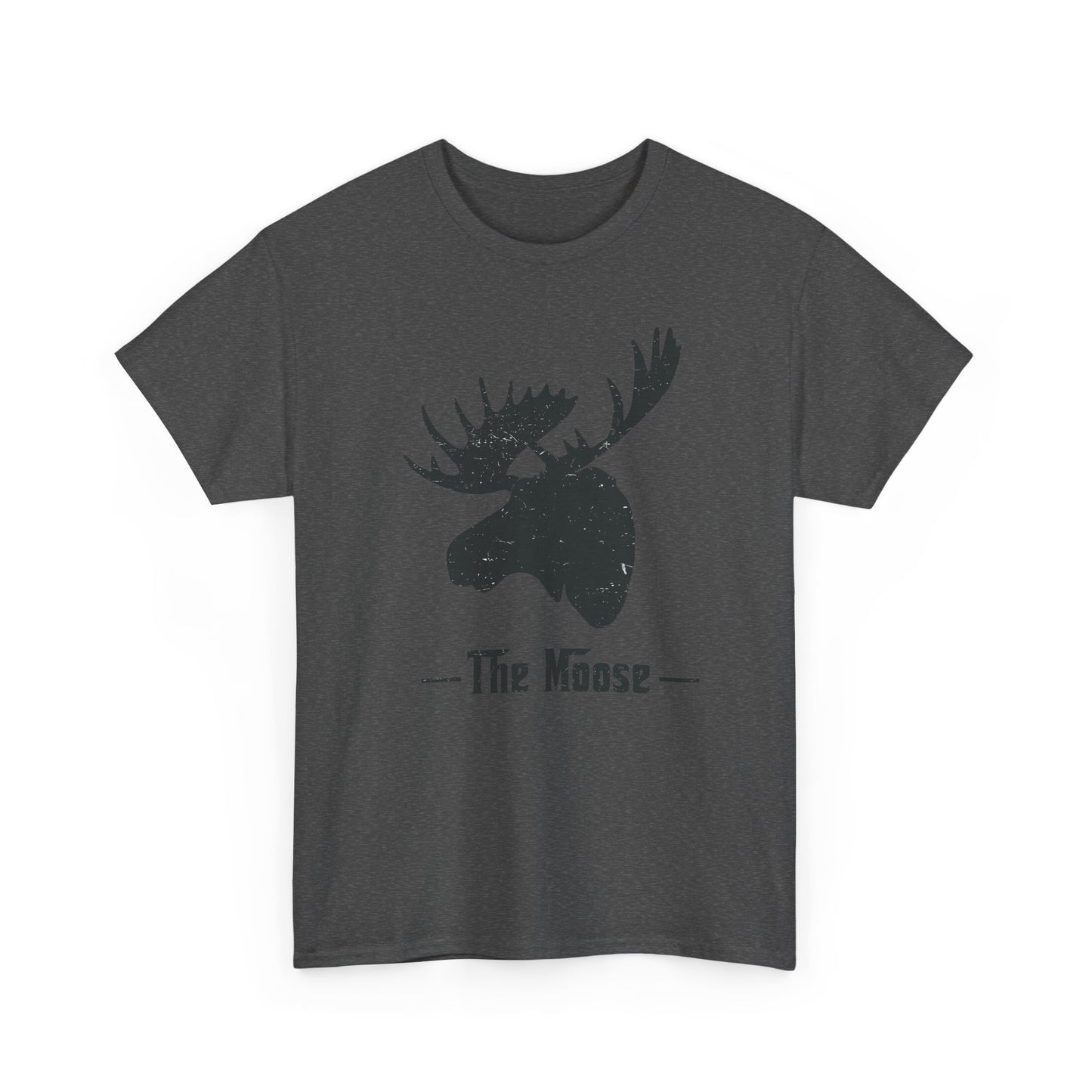 Moose Graphic Tee, Outdoor Adventure Shirt, Nature Lover Gift, Casual Wear, Animal Print T-Shirt