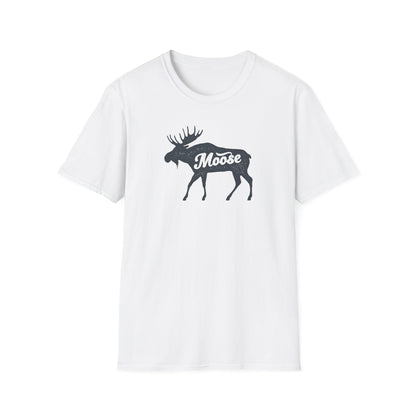 Moose Graphic Unisex T-Shirt | Nature Lover Tee, Outdoor Adventure Shirt, Wildlife Enthusiast Gift, Cabin Decor Apparel, Camping T-Shirt